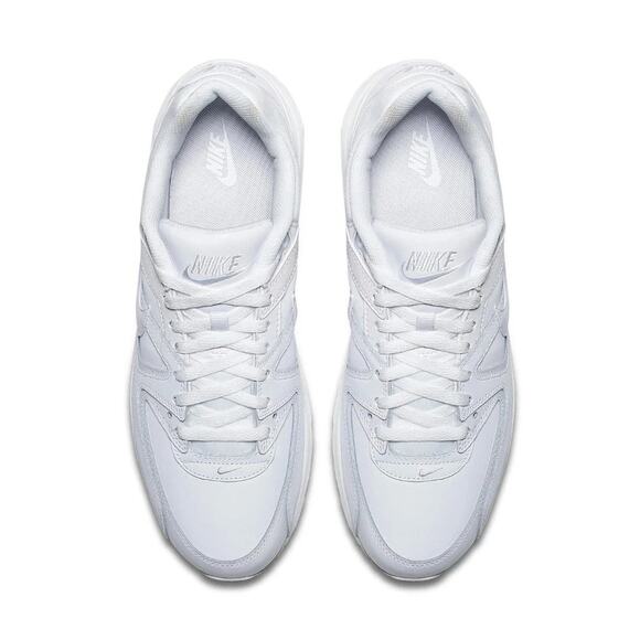 Nike Air Max Command Leather Men’s Shoes Size 12 Triple White Silver 749760-102 - Picture 5 of 8